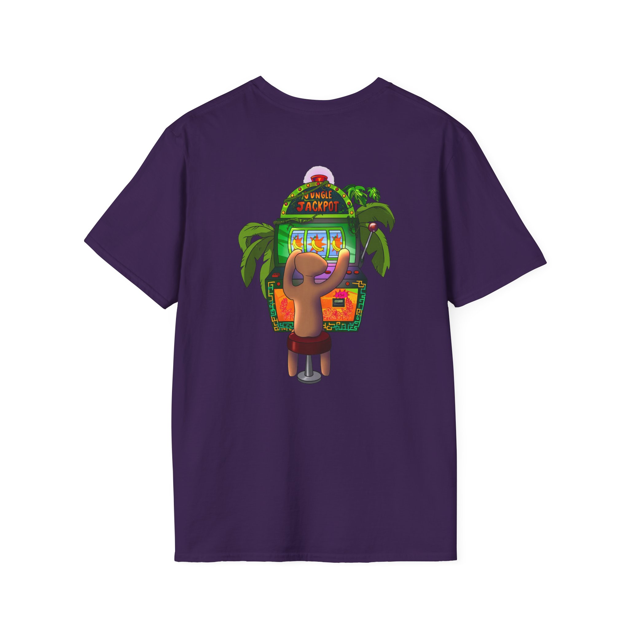 Spoonkid Jungle Jackpot Unisex Softstyle T-Shirt
