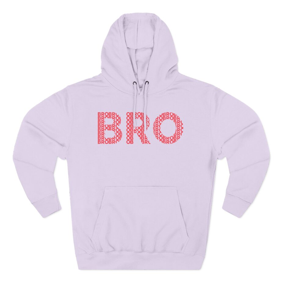 Morgz Bro Three-Panel Fleece Hoodie