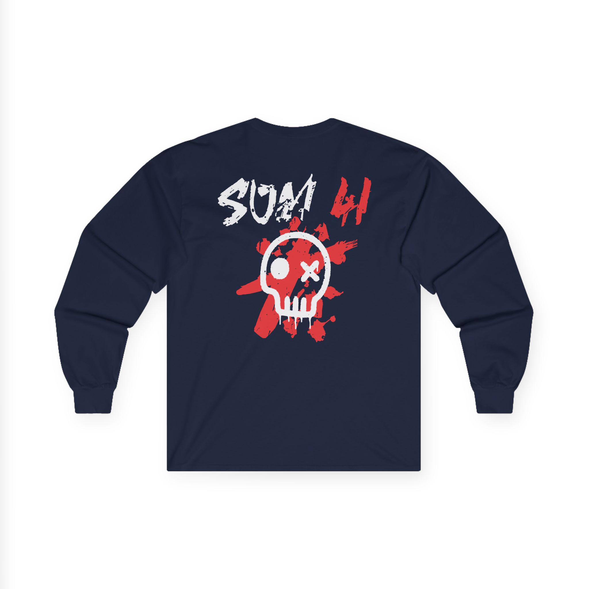 Sum 41 Skull Unisex Ultra Cotton Long Sleeve Tee