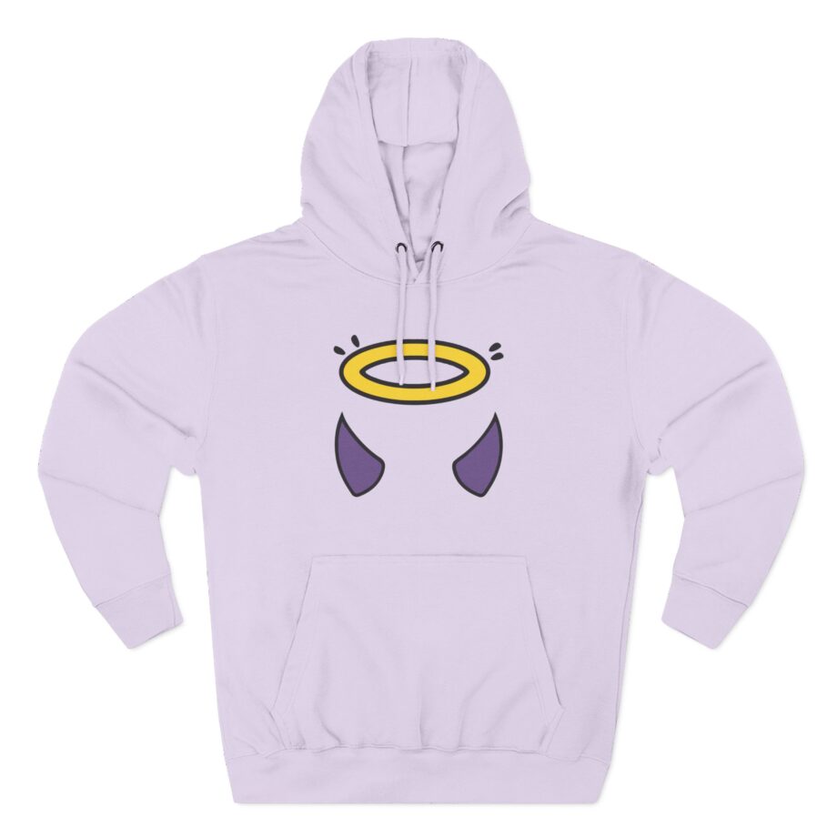 Thasup Angel Devil Three-Panel Fleece Hoodie