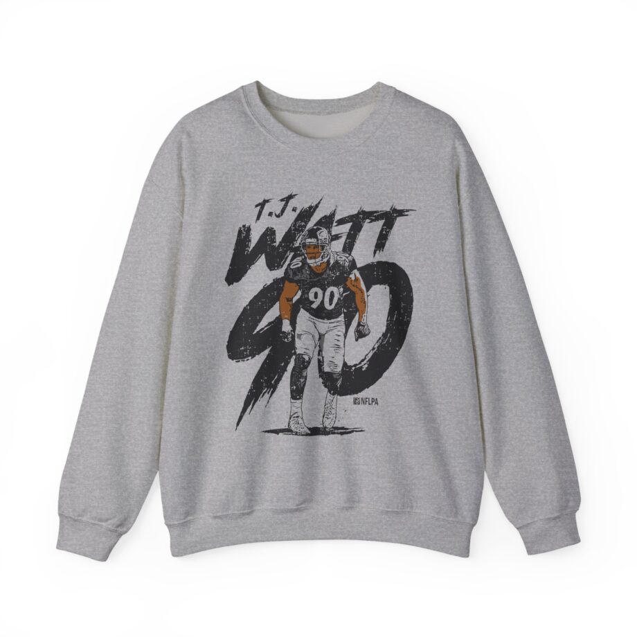 Tj Watt Rough Unisex Heavy Blend™ Crewneck Sweatshirt