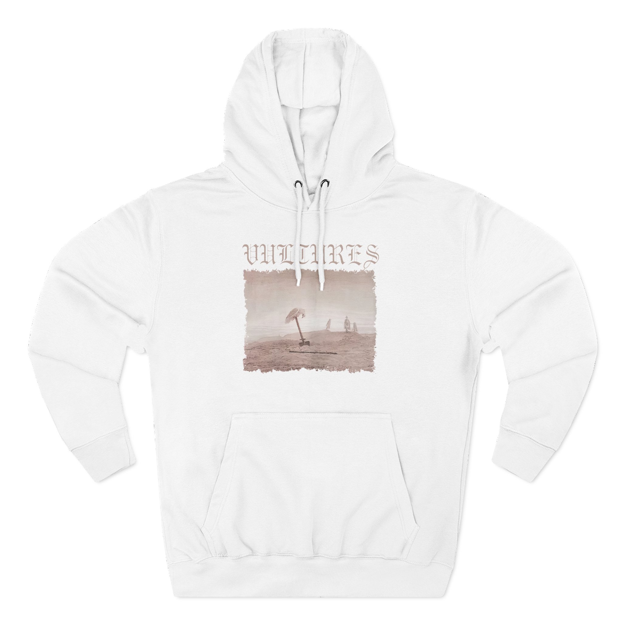 Vultures Inspired Album Three-Panel Fleece Hoodie