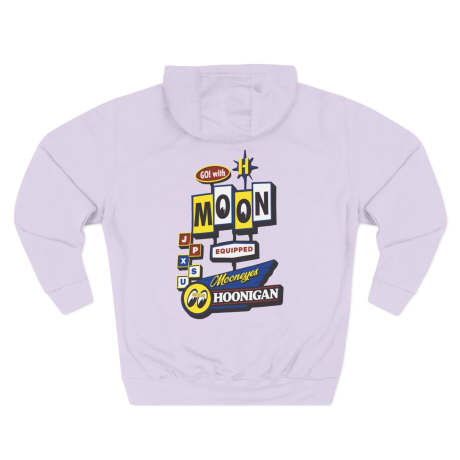 Ken Block Hoonigan X Mooneyes Moonmotel Three-Panel Fleece Hoodie