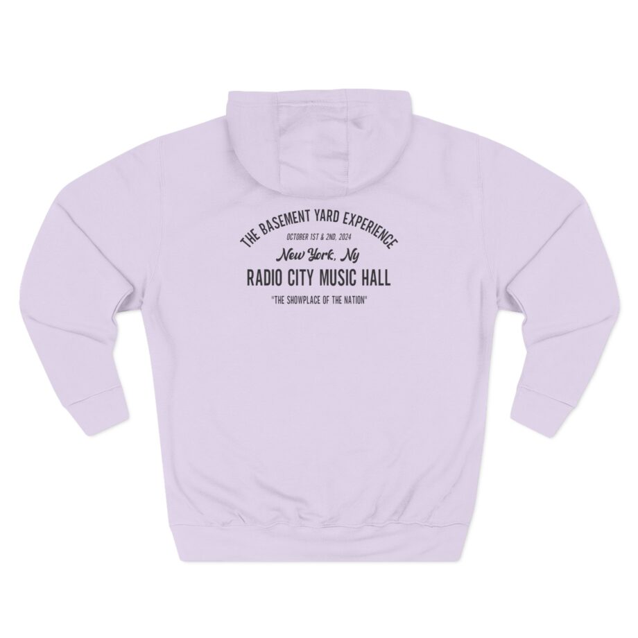 Basement Yard Tby Radio City Ivory Three-Panel Fleece Hoodie