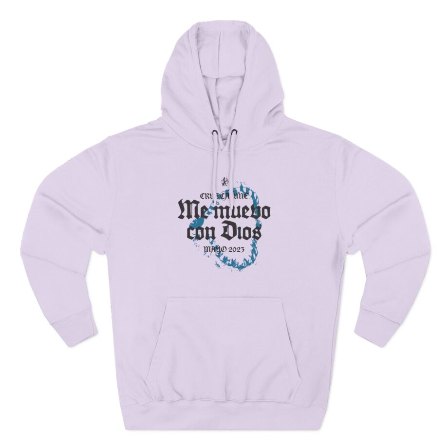 Cruz Cafune I Move With God Three-Panel Fleece Hoodie