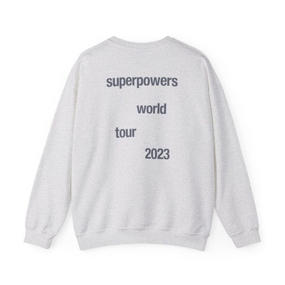 Daniel Caesar Superpowers World Tour Unisex Heavy Blend™ Crewneck Sweatshirt