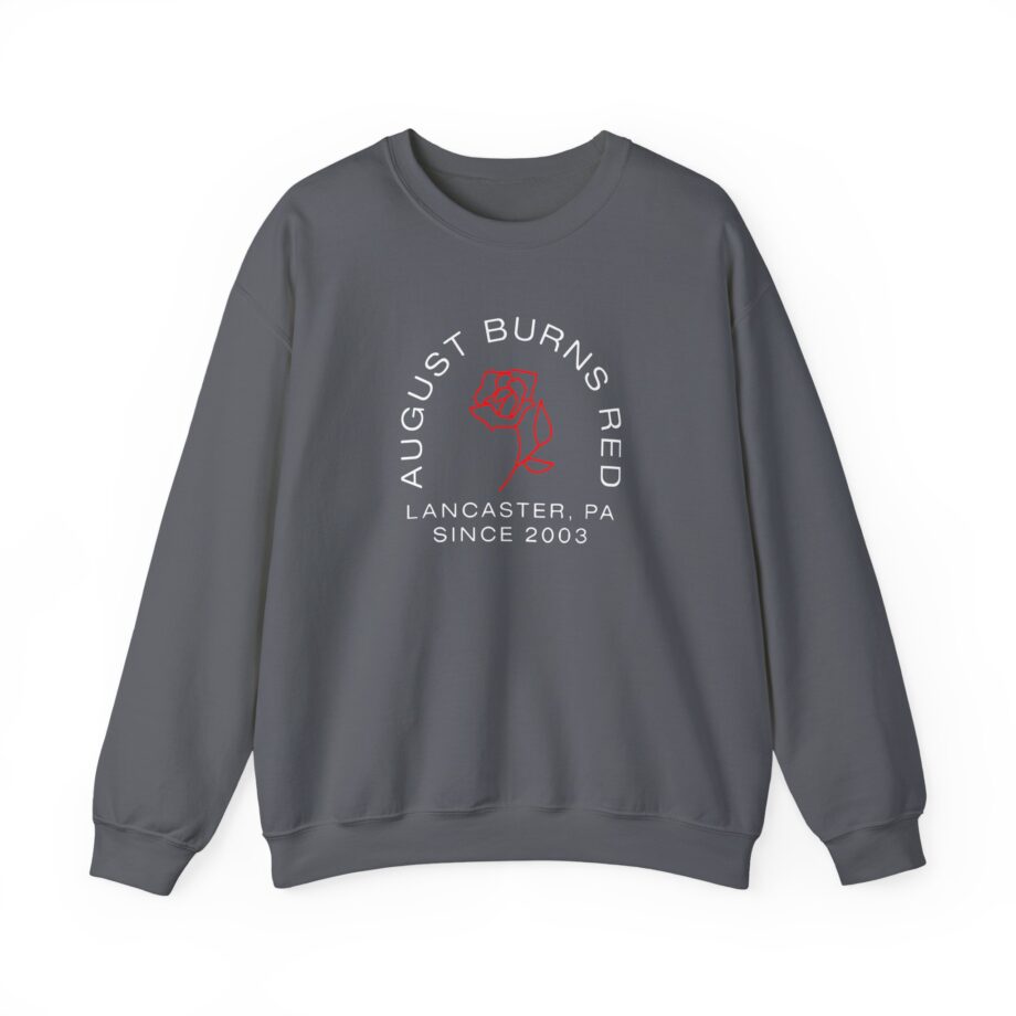 August Burns Red Rose Unisex Heavy Blend™ Crewneck Sweatshirt