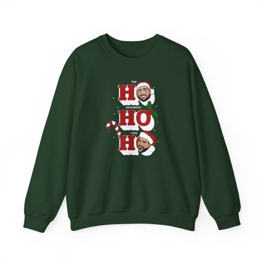 Ho Ho Ho Basement Yard Unisex Heavy Blend™ Crewneck Sweatshirt