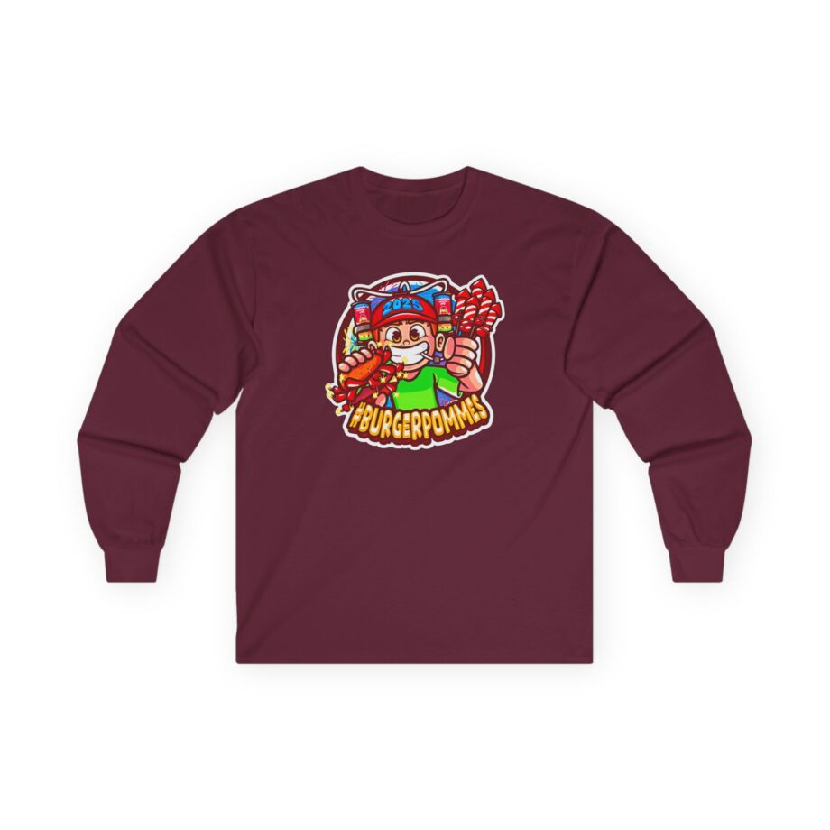 Burger Pommes Unisex Ultra Cotton Long Sleeve Tee