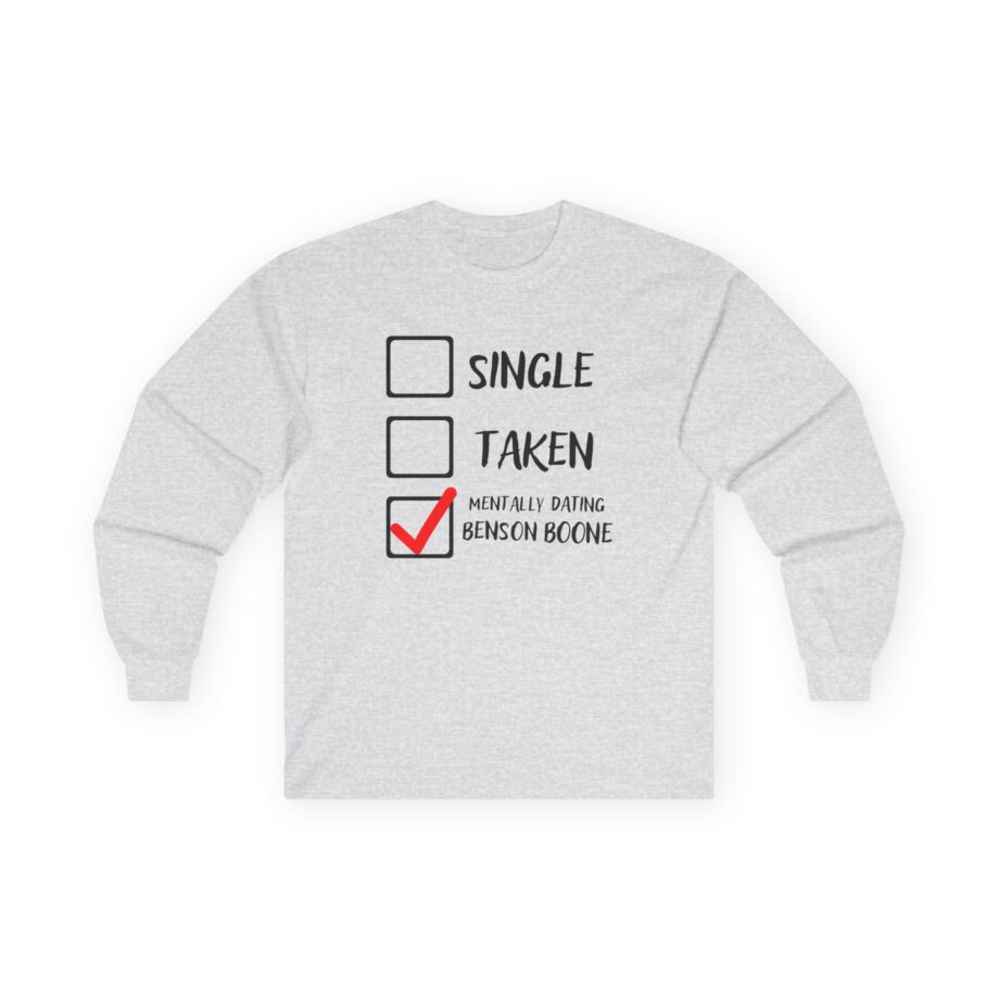 Benson Boone Mentally Dating Unisex Ultra Cotton Long Sleeve Tee