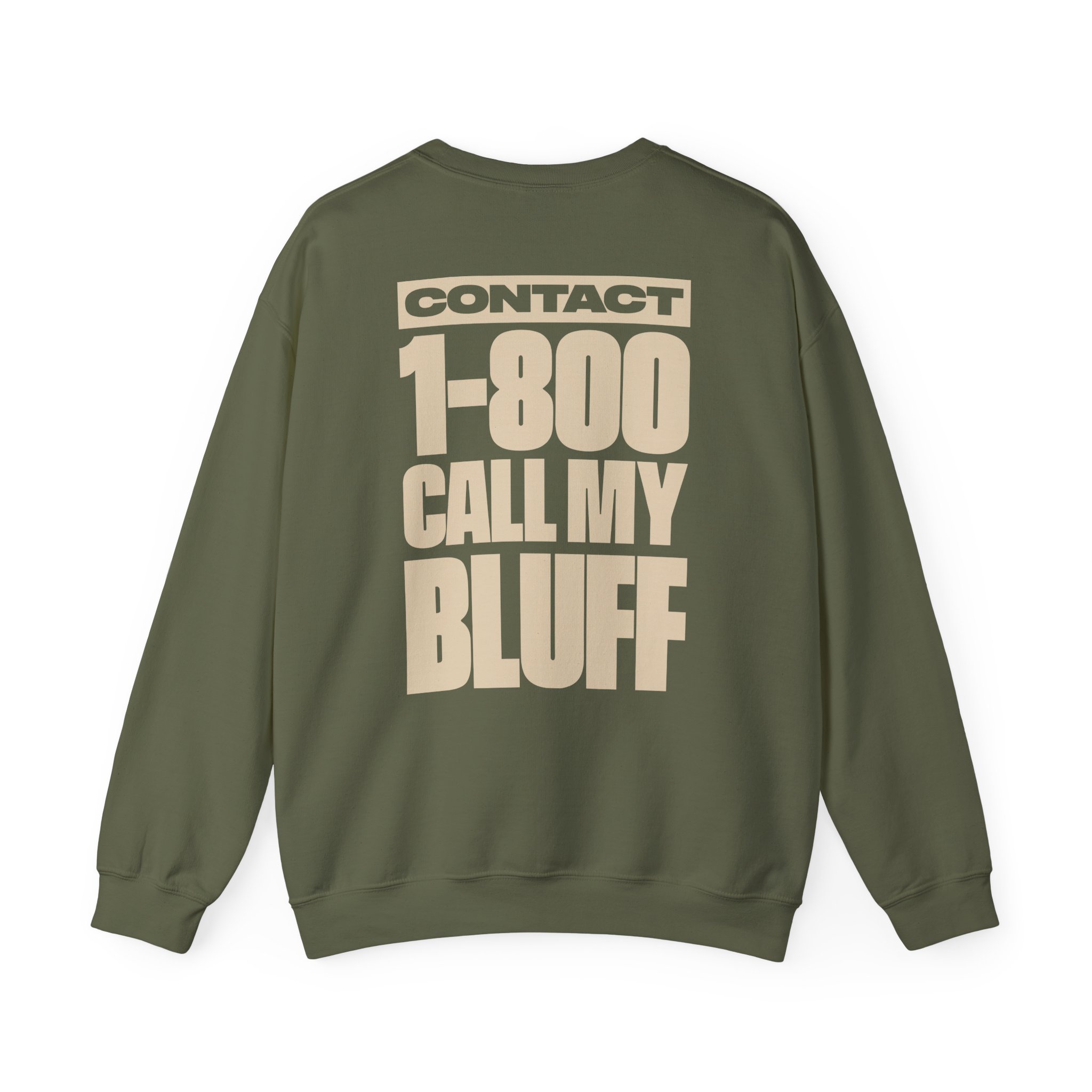 Clipse 1-800 Call My Bluff Unisex Heavy Blendâ„¢ Crewneck Sweatshirt