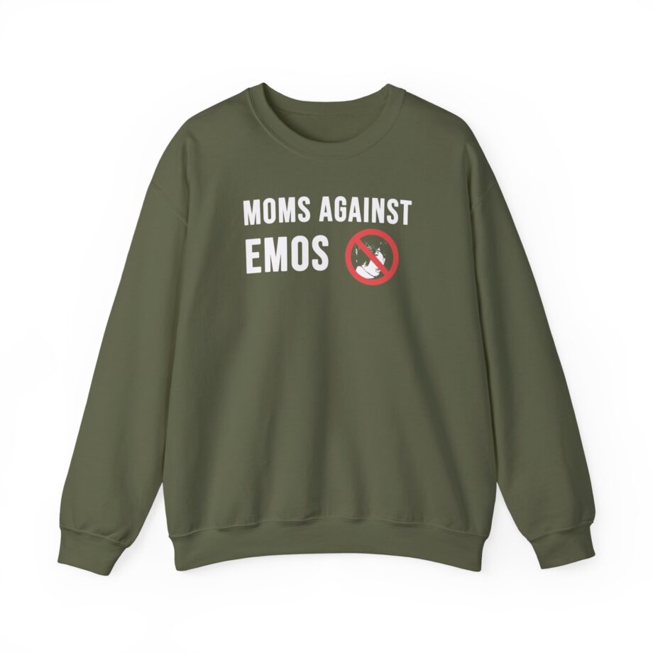 Jake & Johnnie Moms Against Emos Unisex Heavy Blend™ Crewneck Sweatshirt