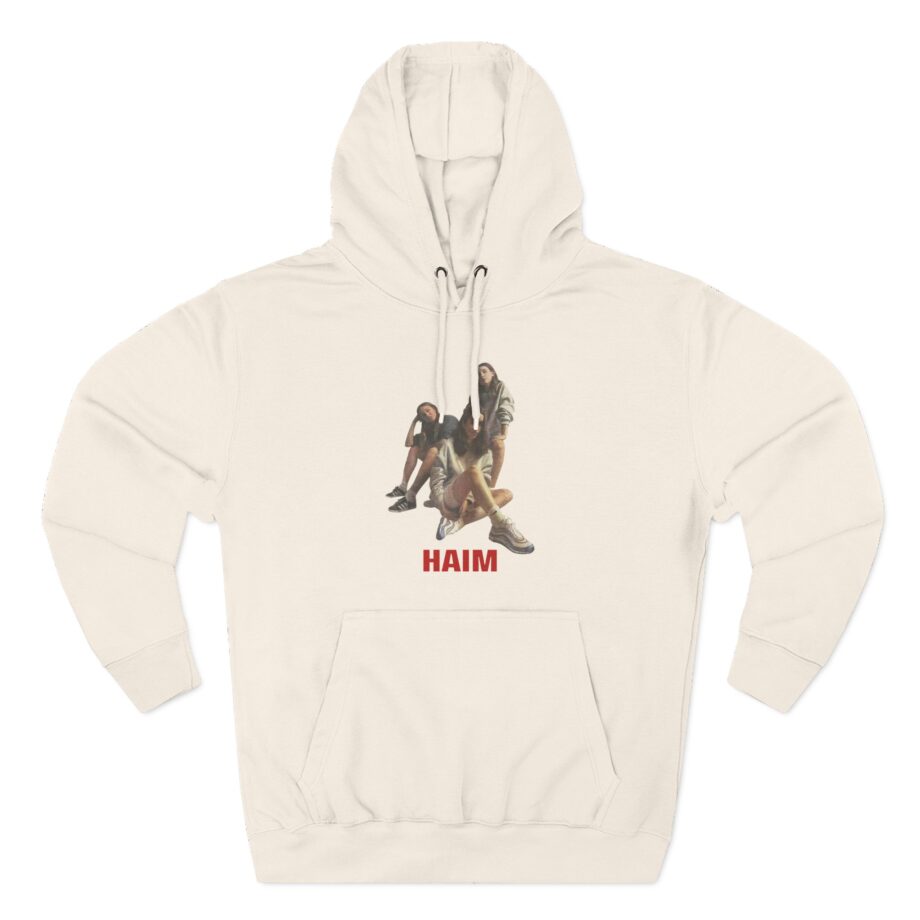 Haim Concert From the Year They Played Three-Panel Fleece Hoodie