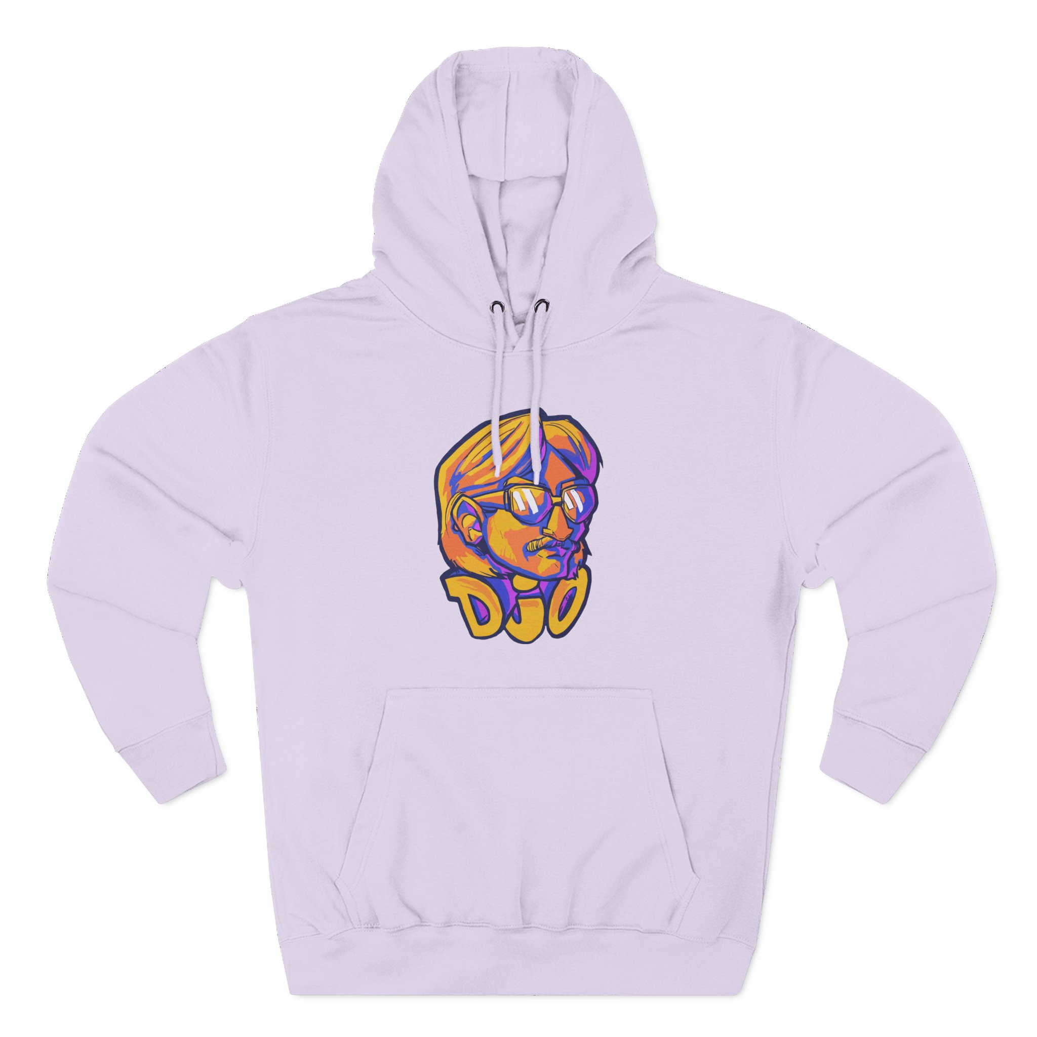 Djo Three-Panel Fleece Hoodie