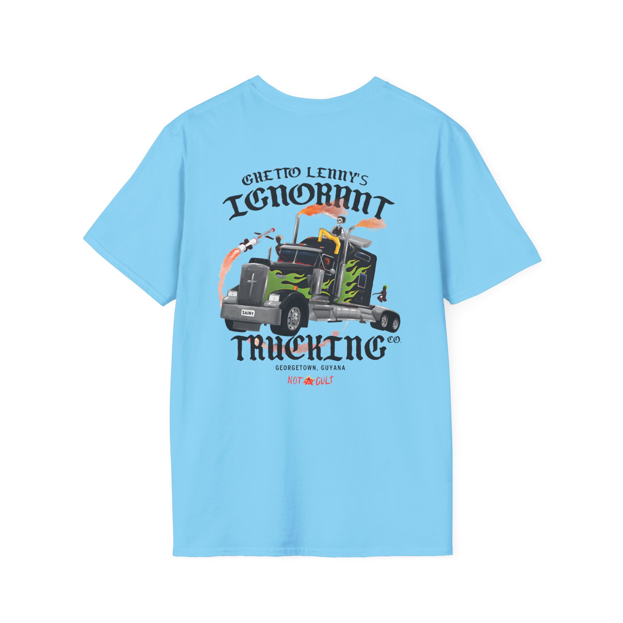Saint Jhn Ghetto Lenny's Trucking Co. Unisex Softstyle T-Shirt