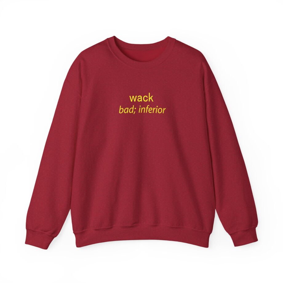 Tierra Whack Wack Bad Inferior Unisex Heavy Blend™ Crewneck Sweatshirt
