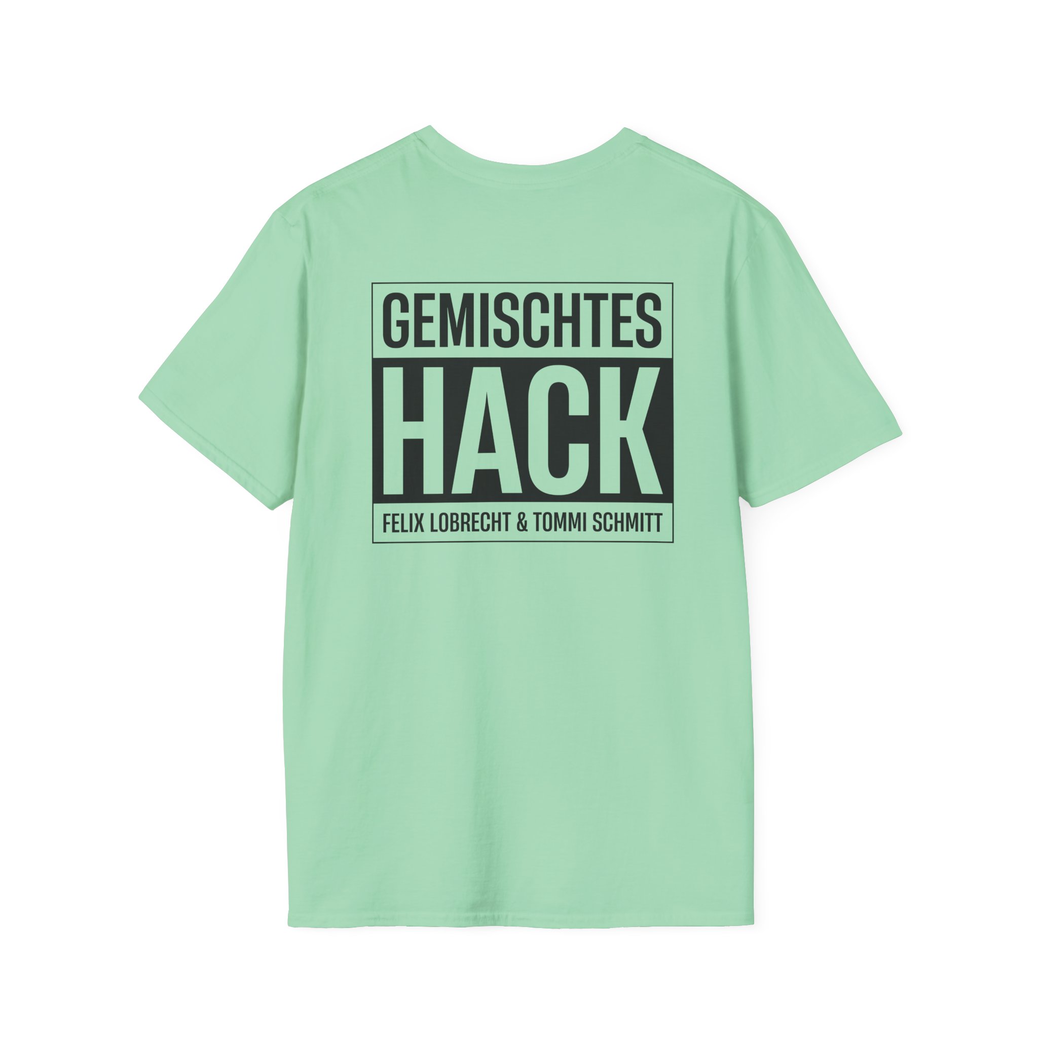 Gemischtes Hack Logo Unisex Softstyle T-Shirt