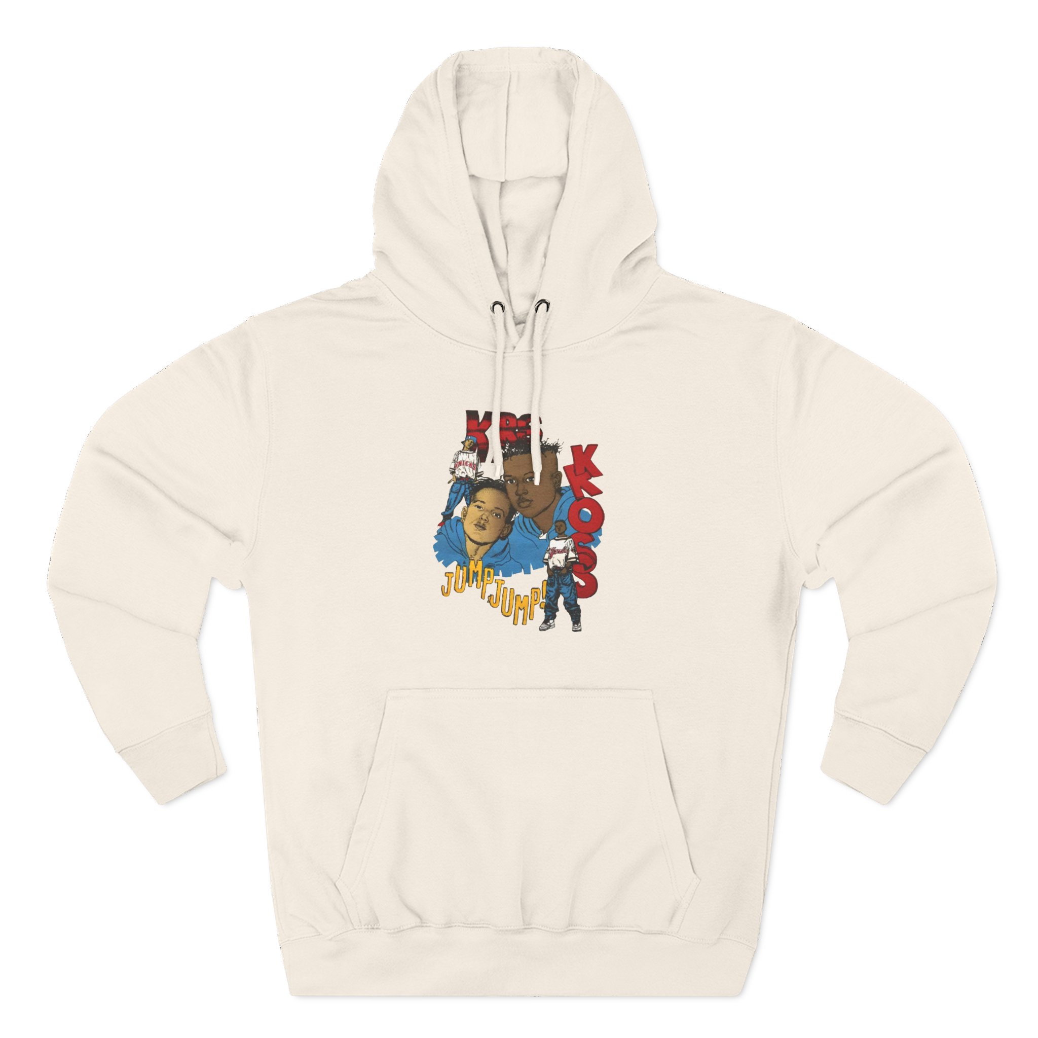 Vintage Kris Kross Jump Jump 90s Rap Three-Panel Fleece Hoodie