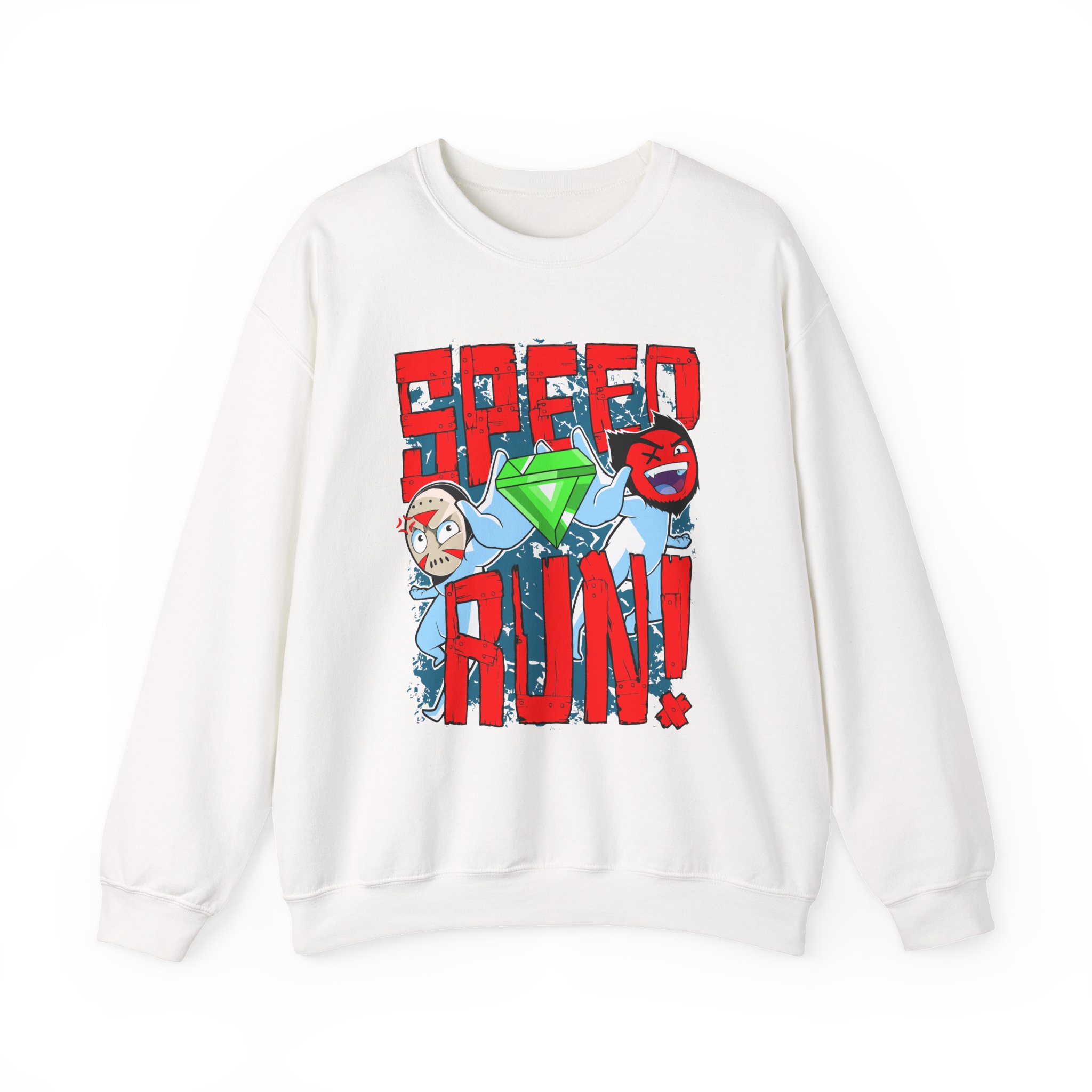 H2odelirious Speed Run Unisex Heavy Blendâ„¢ Crewneck Sweatshirt