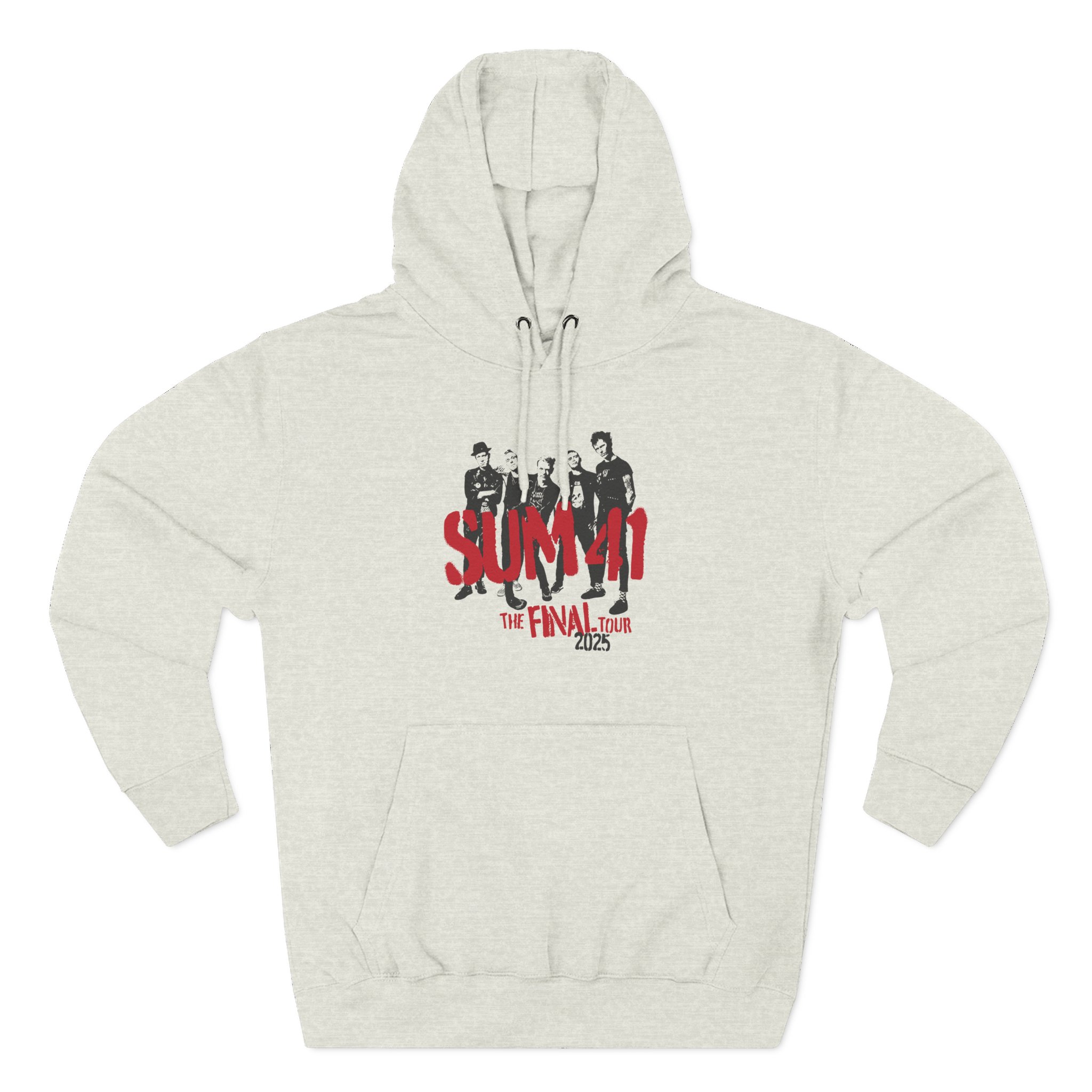 Sum 41 the Final Tour Three-Panel Fleece Hoodie