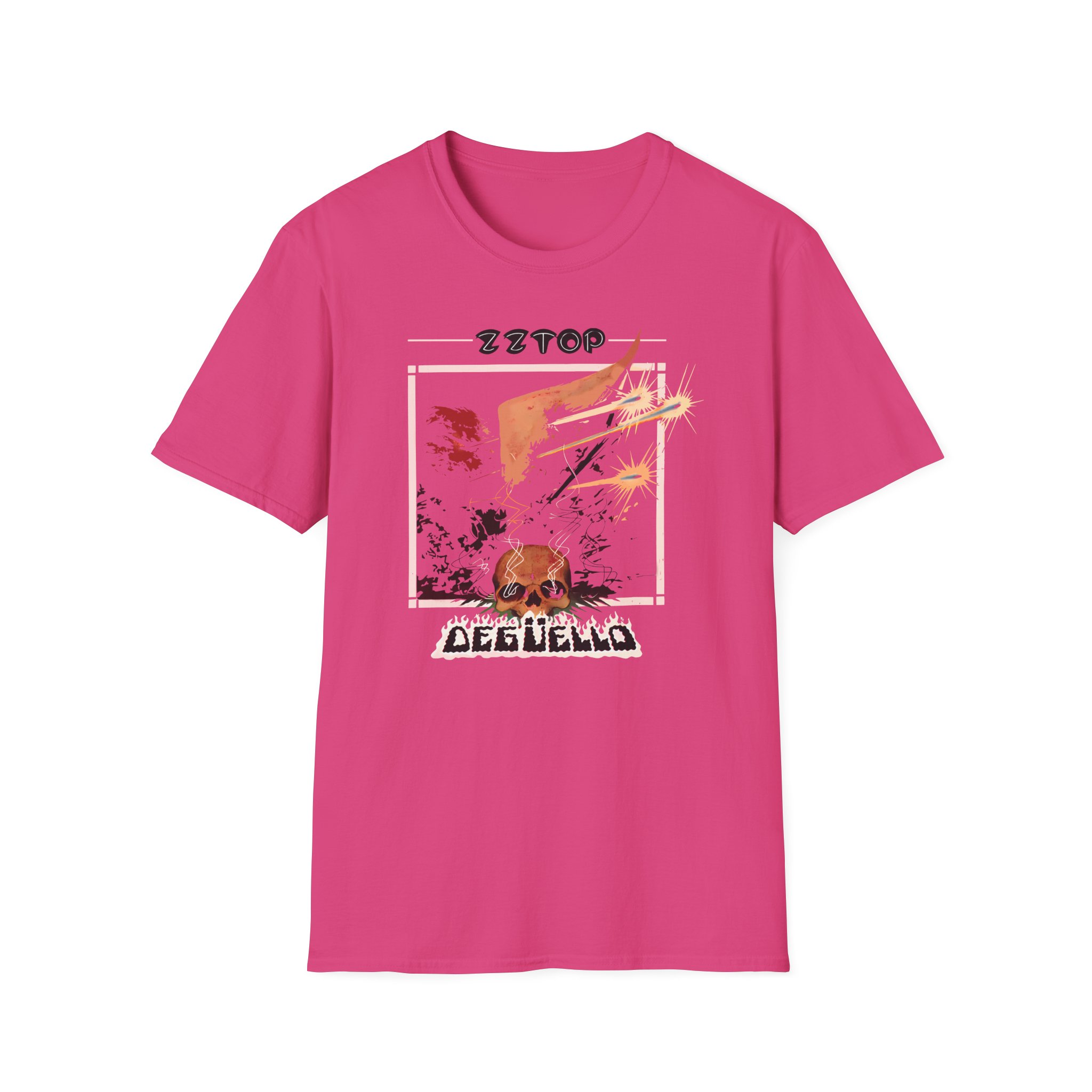 ZZ Top Degüello Unisex Softstyle T-Shirt
