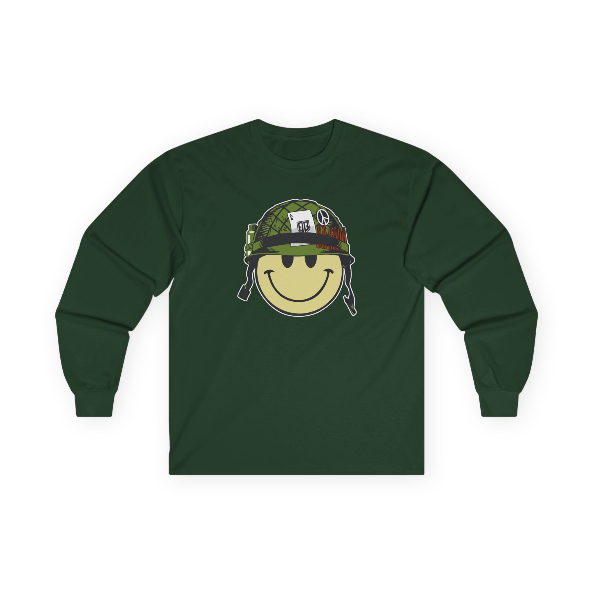 Roman Atwood Smiley Unisex Ultra Cotton Long Sleeve Tee