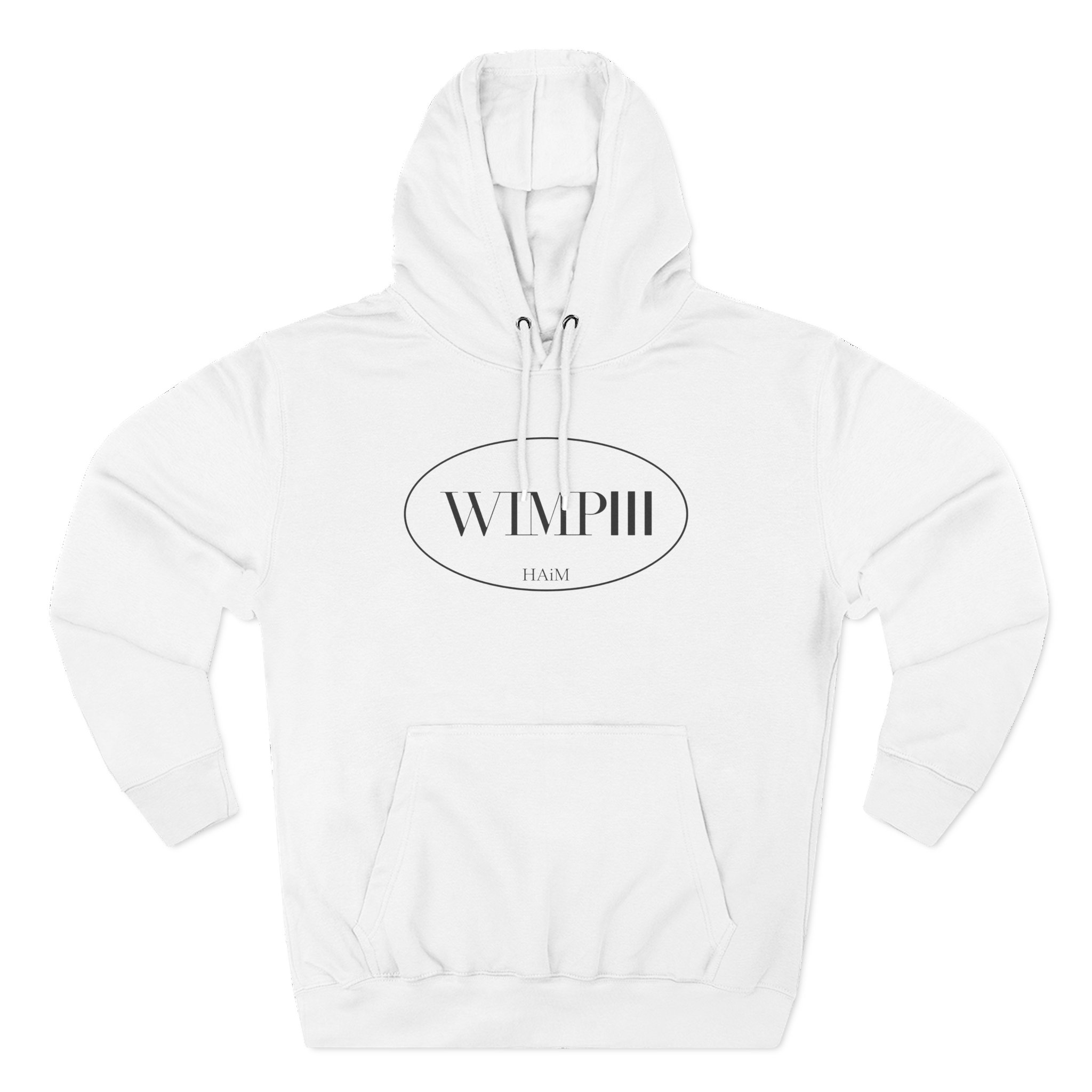 Haim Wimpiii  Three-Panel Fleece Hoodie
