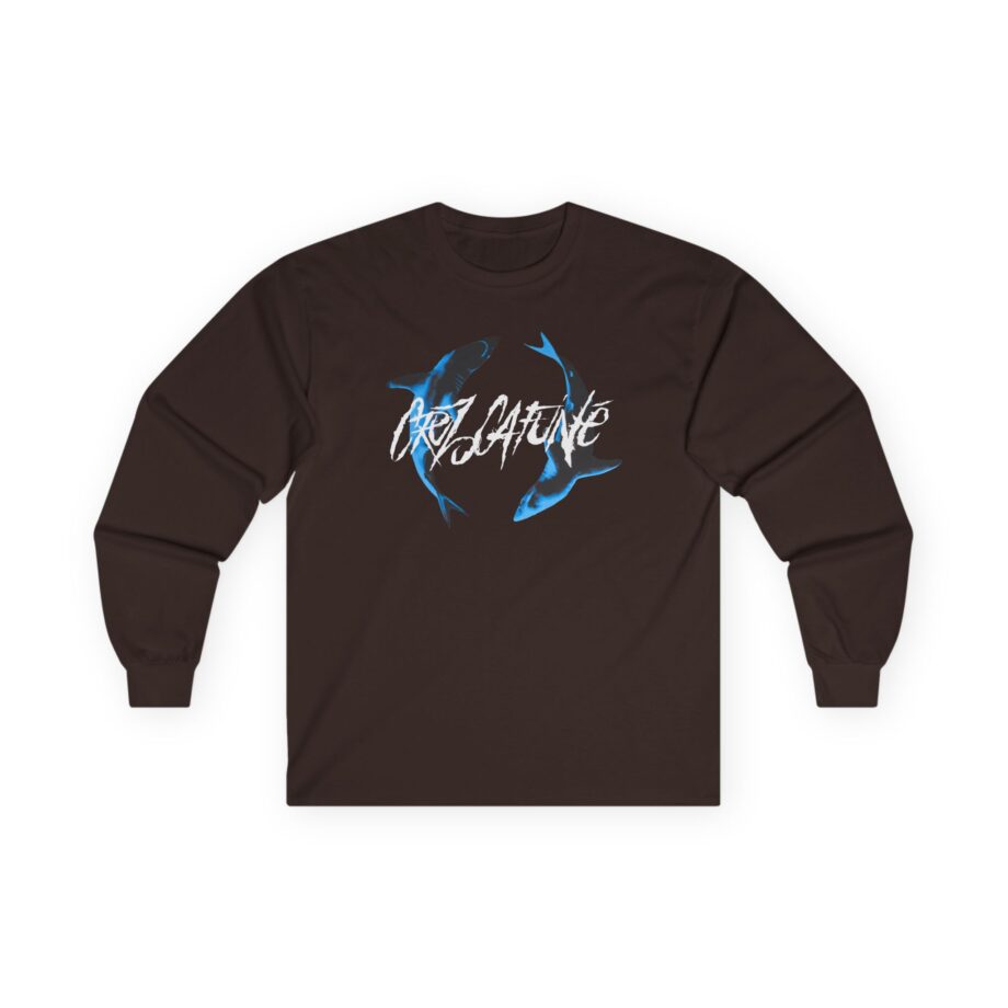 Cruz Cafune Double Shark Unisex Ultra Cotton Long Sleeve Tee
