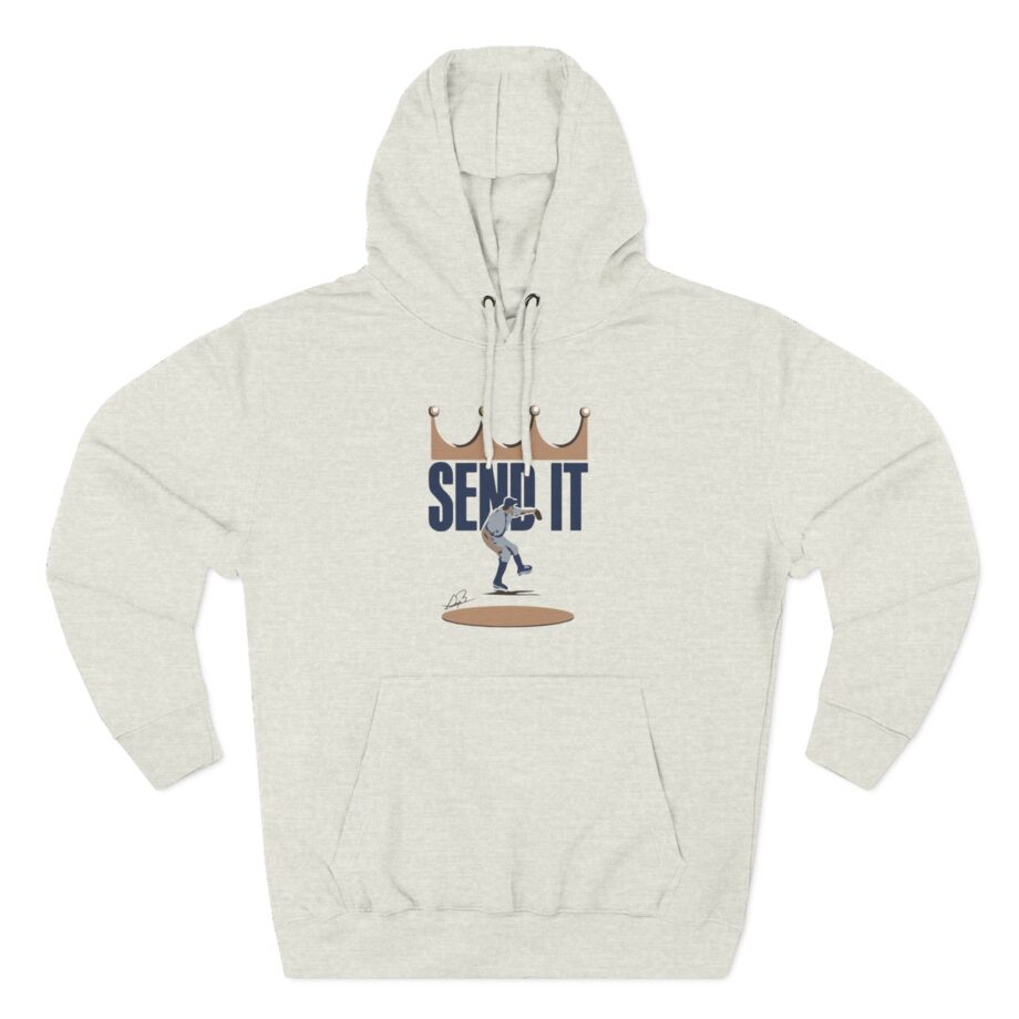 Trevor Bauer Send It  Three-Panel Fleece Hoodie