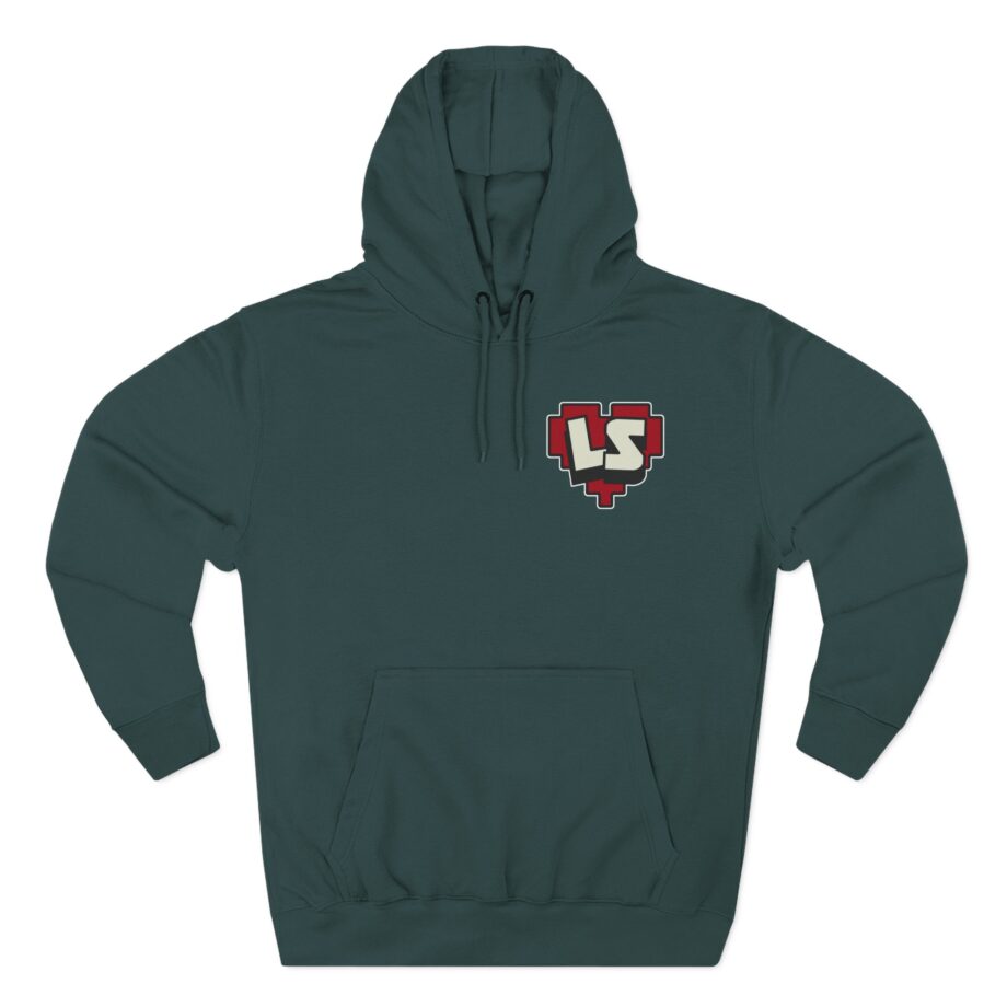 Clownpierce Lifesteal Three-Panel Fleece Hoodie