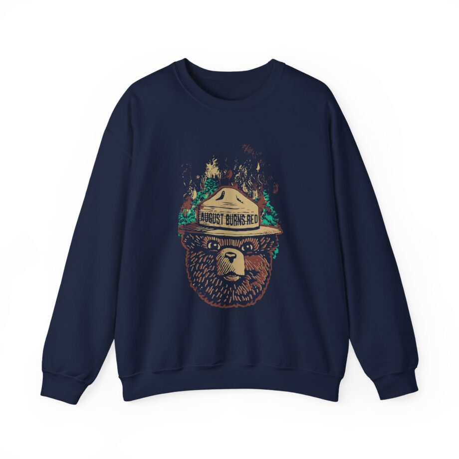 August Burns Red Smokey The Bear Unisex Heavy Blend™ Crewneck Sweatshirt