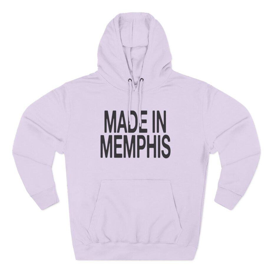 JT Made in Memphis Three-panel Fleece Hoodie