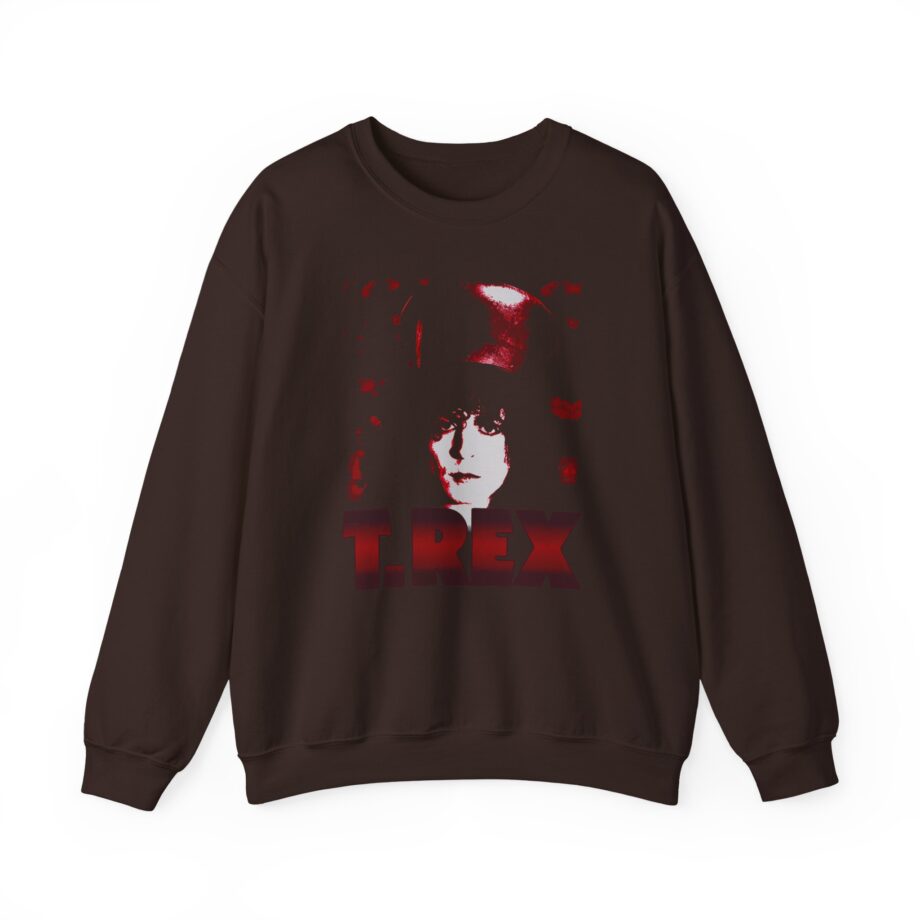 T Rex Marc Top Hat Unisex Heavy Blend™ Crewneck Sweatshirt