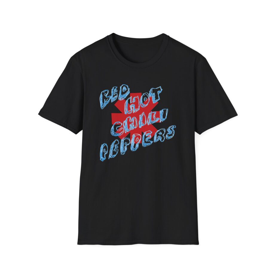 Red Hot Chili Peppers Scribbled Logo Unisex Softstyle T-Shirt