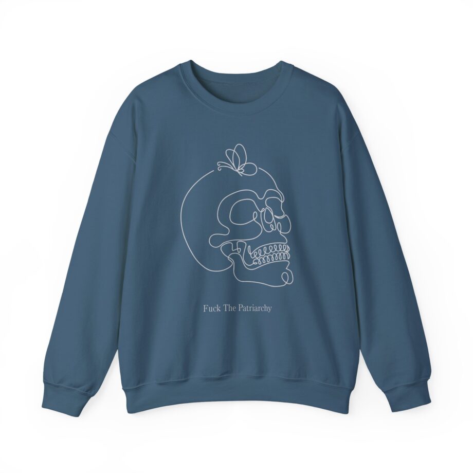 Qtcinderella Fuck the Patriarchy Unisex Heavy Blend™ Crewneck Sweatshirt
