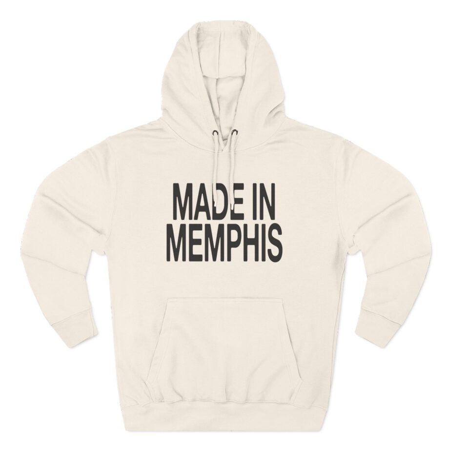 JT Made in Memphis Three-panel Fleece Hoodie