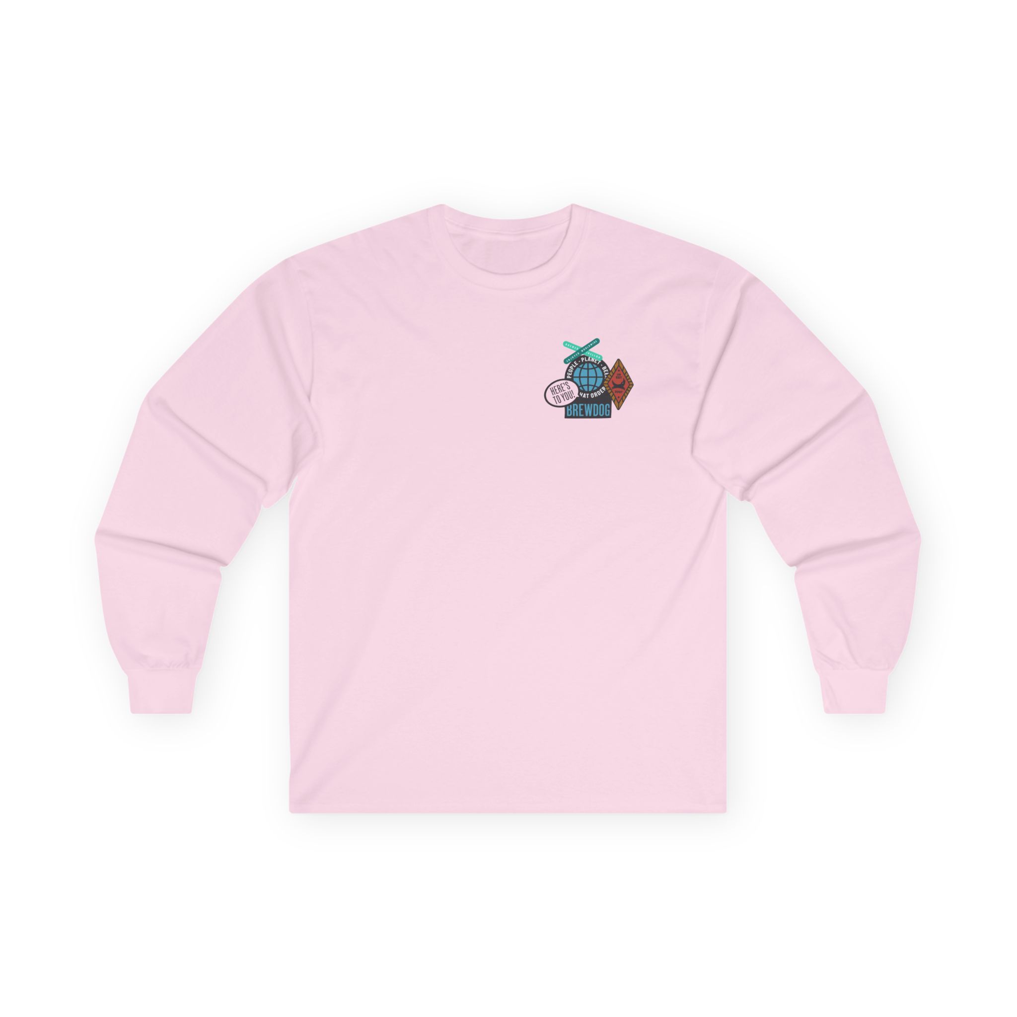 Brewdog Punk Sticker Unisex Ultra Cotton Long Sleeve Tee