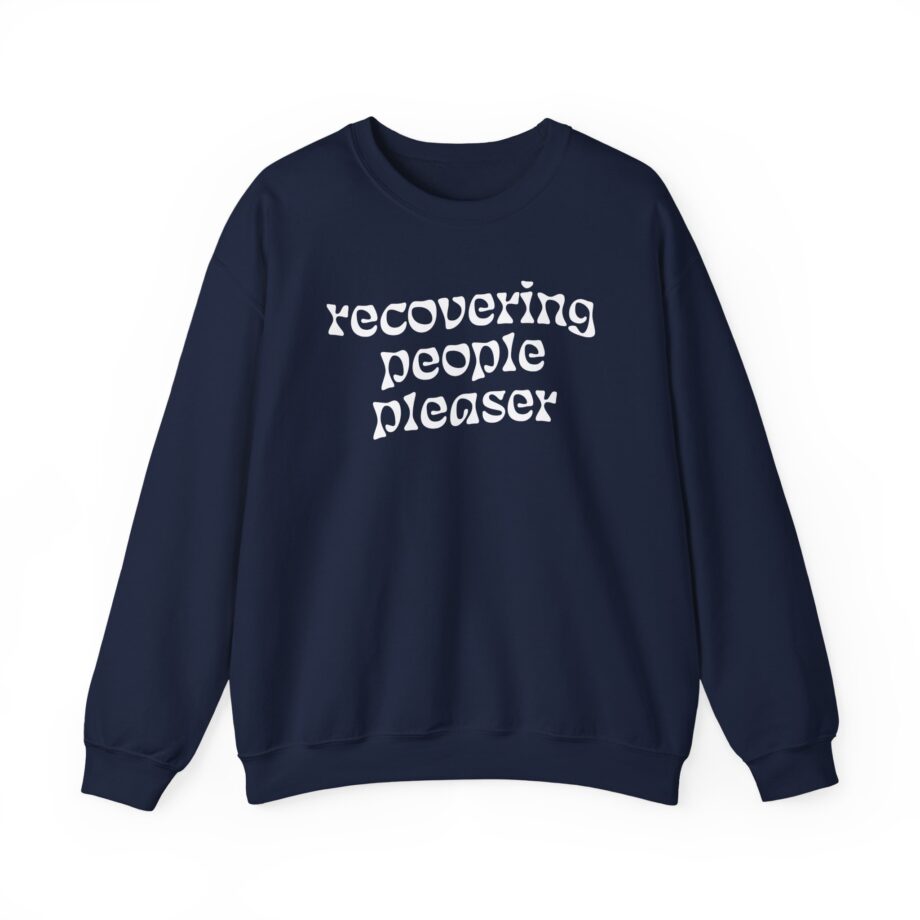 Charlotte Dobre Recovering People Pleaser Unisex Heavy Blend™ Crewneck Sweatshirt