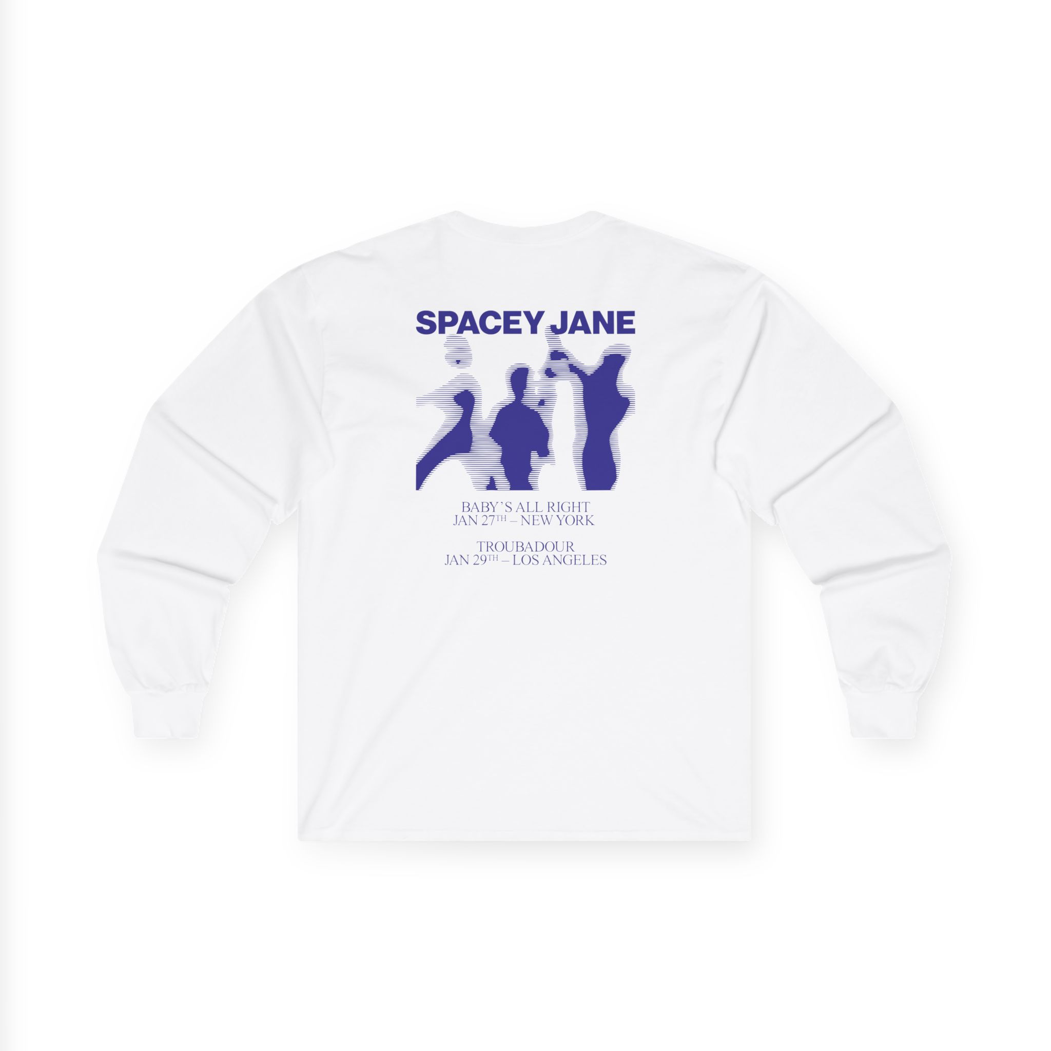 Spacey Jane Us Underplay Tour Unisex Ultra Cotton Long Sleeve Tee