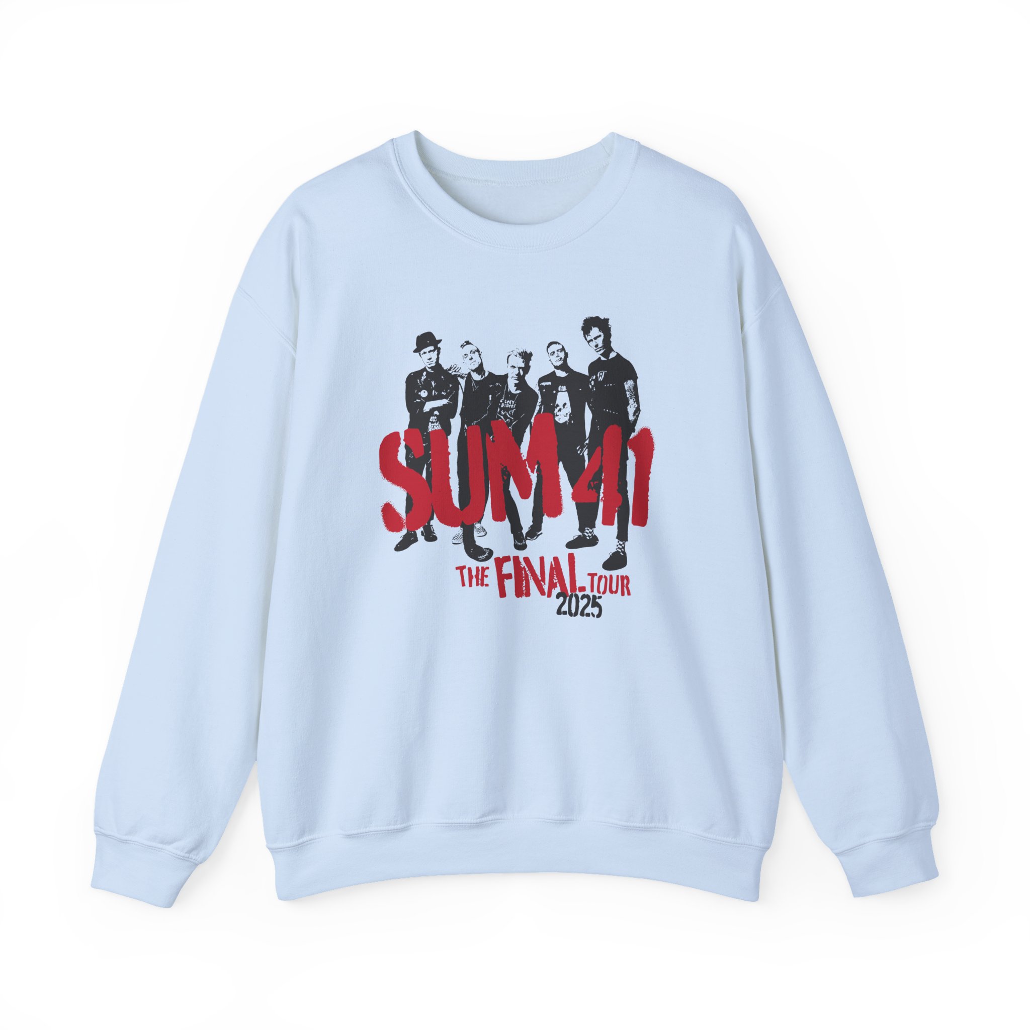 Sum 41 the Final Tour Unisex Heavy Blendâ„¢ Crewneck Sweatshirt