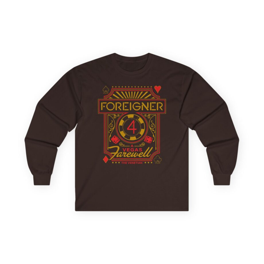 Foreigner Vegas Event Unisex Ultra Cotton Long Sleeve Tee
