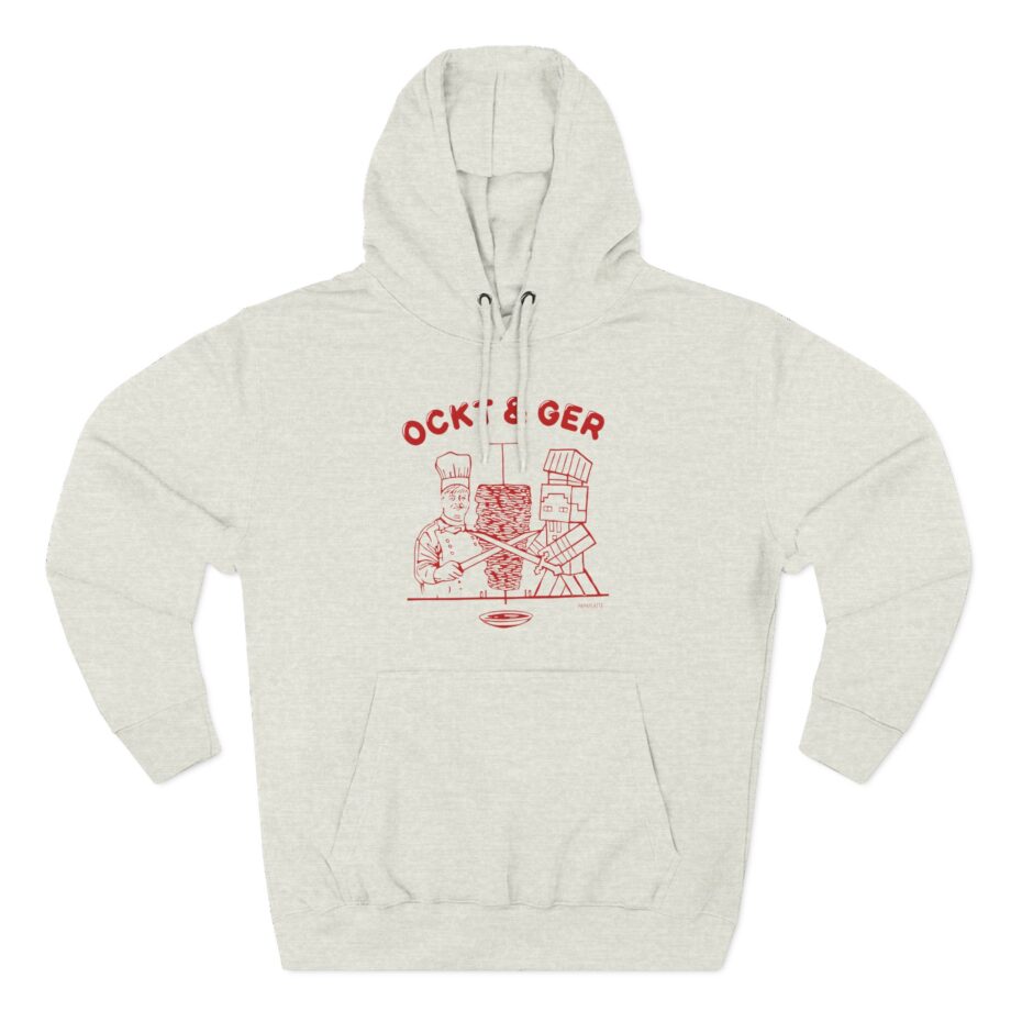 Papaplatte OCKT & GER Three-Panel Fleece Hoodie