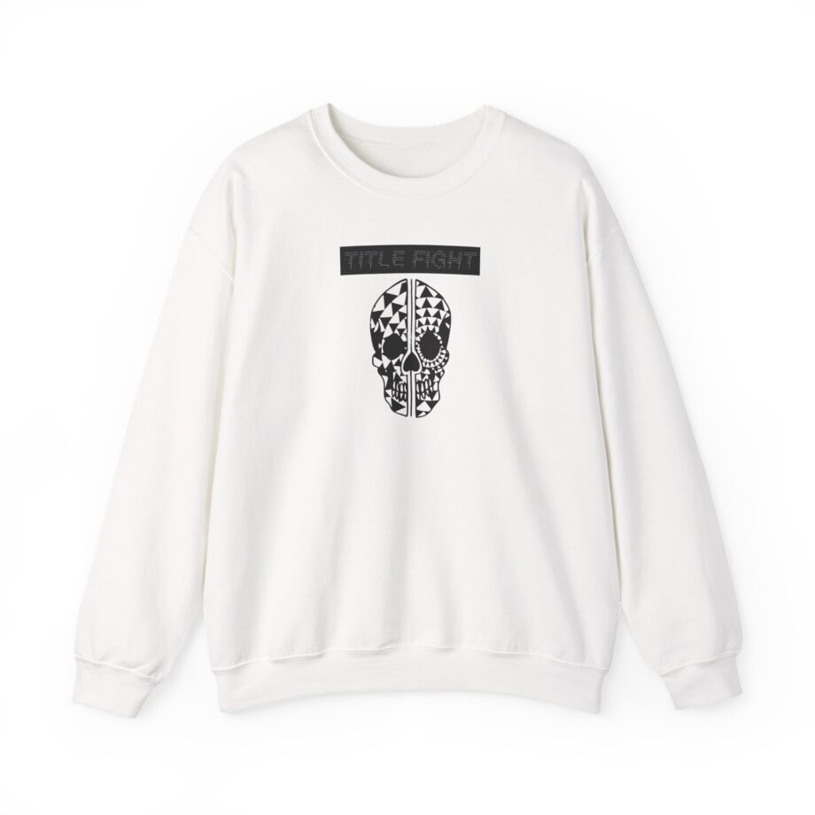 Title Fight Split Skull Unisex Heavy Blend™ Crewneck Sweatshirt