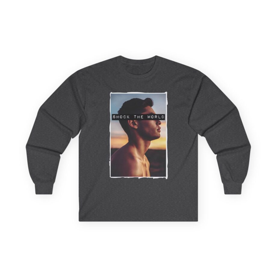 Ryan Garcia Shock the World Unisex Ultra Cotton Long Sleeve Tee