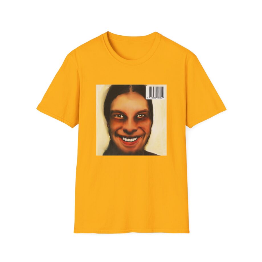 Aphex Twin I Care Because You Do  Album Cover Unisex Softstyle T-Shirt