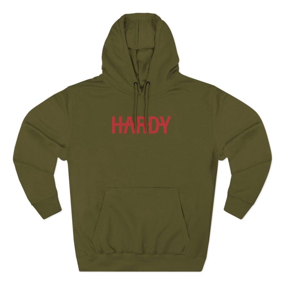 Hardy Red Rocks 2024 Three-Panel Fleece Hoodie