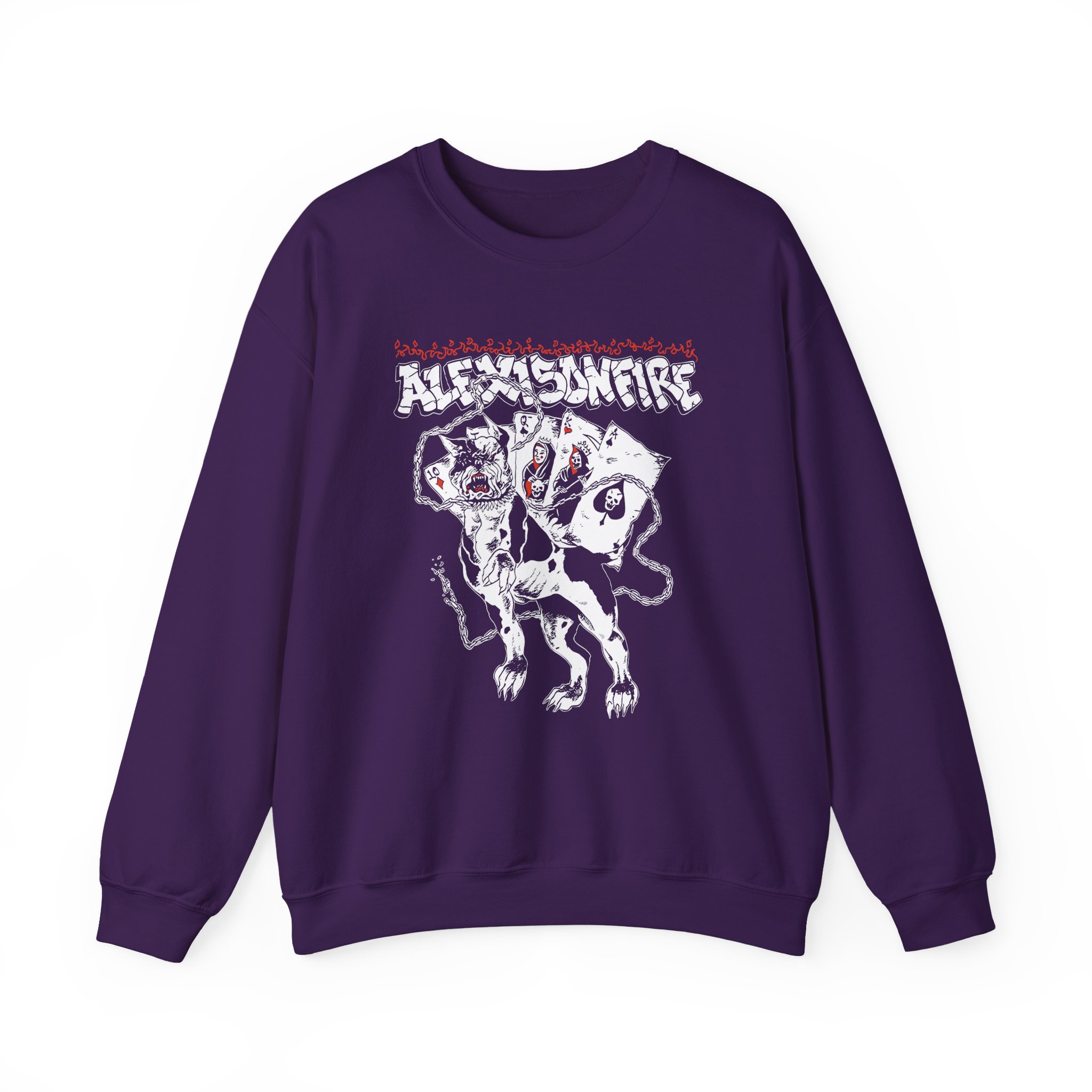Alexisonfire Dog Chain Unisex Heavy Blendâ„¢ Crewneck Sweatshirt