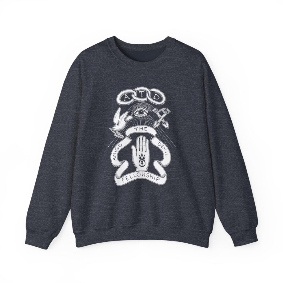 Amigo the Devil  Fellowship Unisex Heavy Blend™ Crewneck Sweatshirt