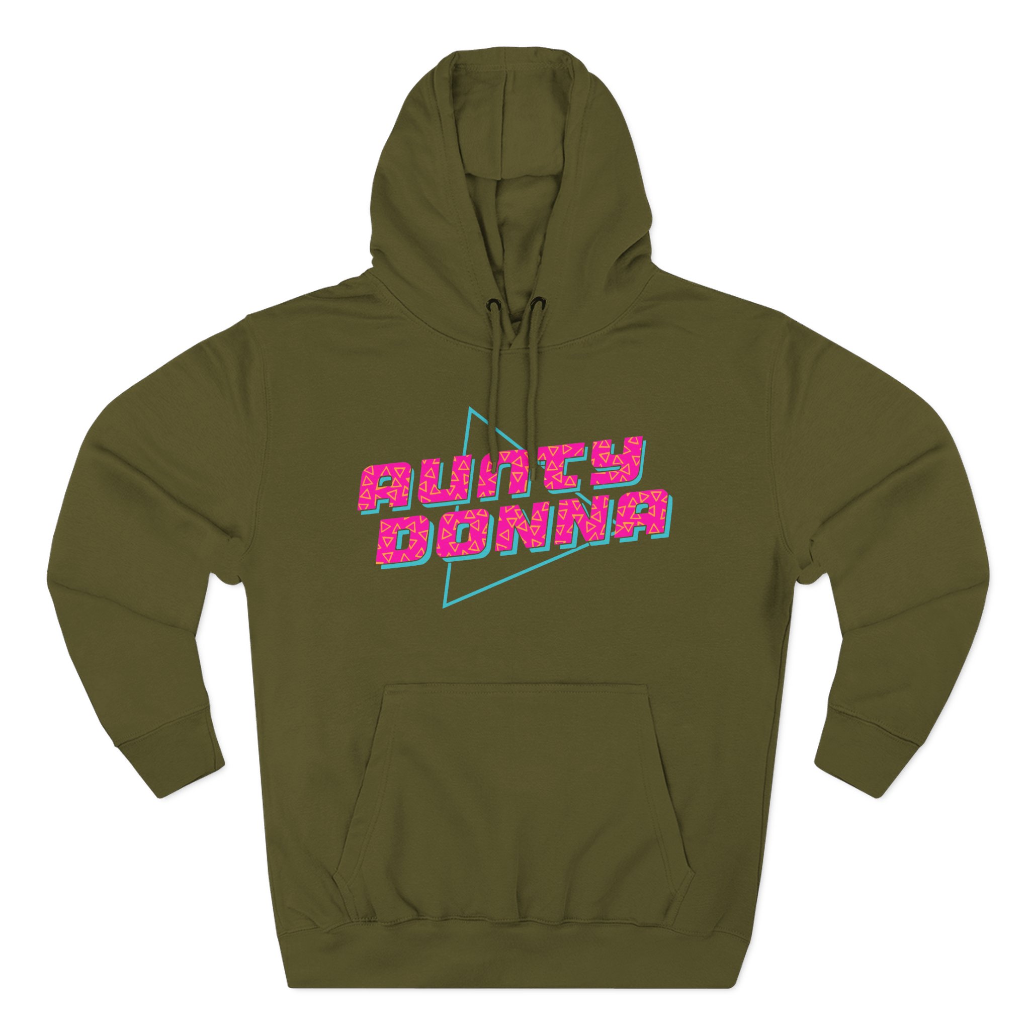 Aunty Donna Retro Three-Panel Fleece Hoodie