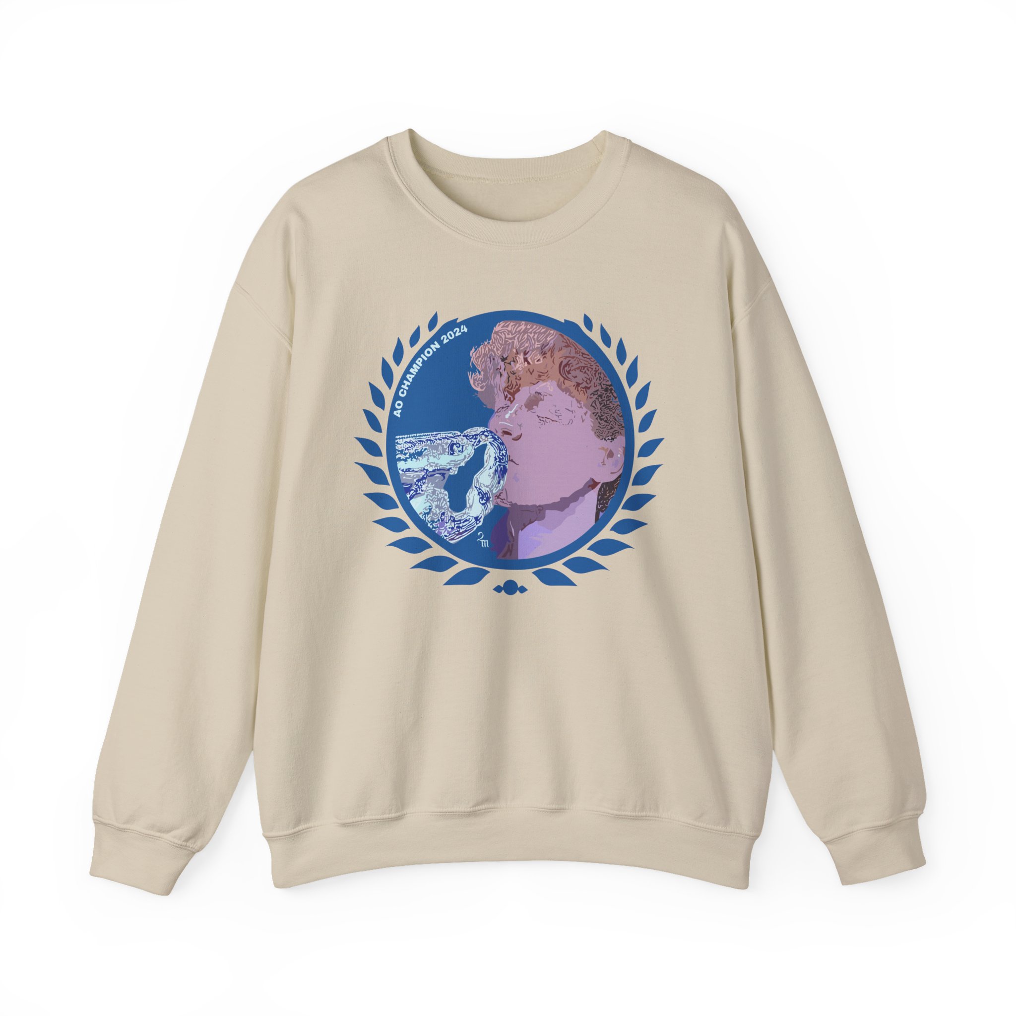 Jannik Sinner AO Champion Unisex Heavy Blendâ„¢ Crewneck Sweatshirt